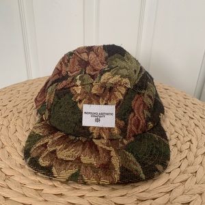 PROFOUND AESTHETIC COMPANY FLORAL WOODEN HAT